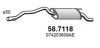 VW 023253609P End Silencer